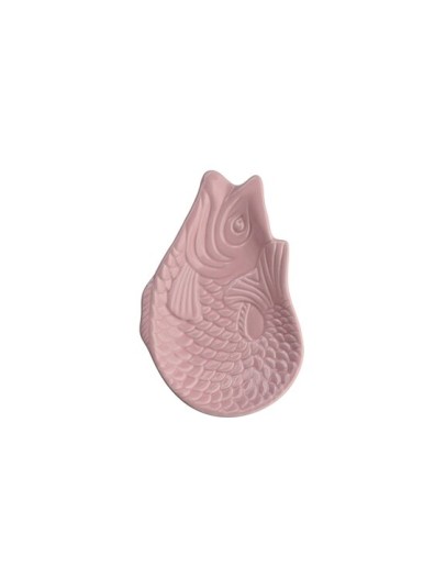 GIFTCOMPANY - Fisch Plate Small - Sea pink