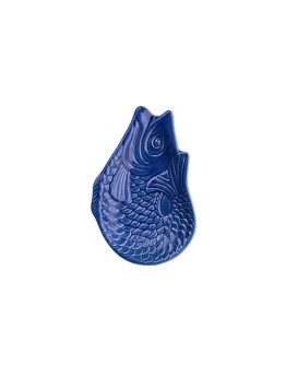 GIFTCOMPANY - Fisch Plate Small - Azure blue