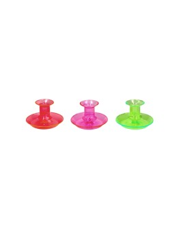 GIFTCOMPANY - Kandelaar glas neon