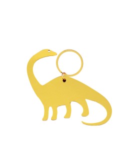 GLOBAL AFFAIRS - Keyring Dinoaur Gold