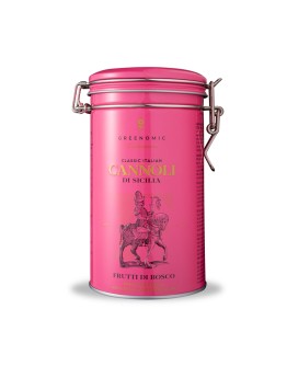 GREENOMIC - Blik gevuld - Cannoli Frutti di Bosco 200g