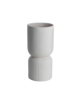 GUSTA - Vaas ribbel Taupe