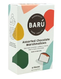 BARÚ - Marshmallows melkchocolade gesorteerd - 114g