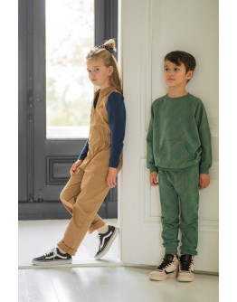 HOUSE OF JAMIE - Twill Overall met Rits