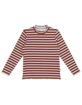 HOUSE OF JAMIE - Longsleeve met col - Colorful stripes