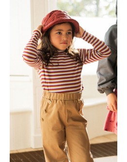 HOUSE OF JAMIE - Longsleeve met col - Colorful stripes