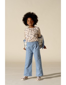 HOUSE OF JAMIE - Balloon Tee - Botanical Birds