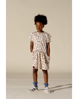 HOUSE OF JAMIE - Relaxed pocket dress - Botanical birds