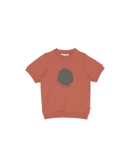 HOUSE OF JAMIE - Crewneck tee - Terra Cotta