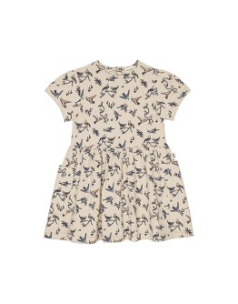 HOUSE OF JAMIE - Relaxed pocket dress - Botanical birds