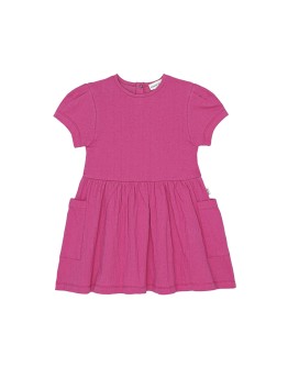 HOUSE OF JAMIE - Relaxed pocket dress - Very Berry
