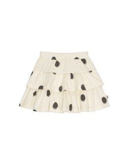 HOUSE OF JAMIE - Ruffled Skirt - Granite dots