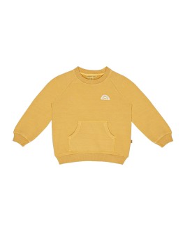 HOUSE OF JAMIE - Relaxed Raglan Sweater - Sunset Gold (Garment Dye)