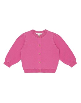 HOUSE OF JAMIE - Puff Cardigan - Very Berry (Garment Dye)