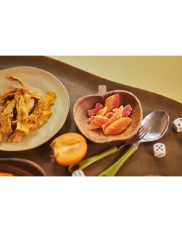 HK LIVING - Acacia apple bowl M