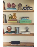 HK LIVING - Retro ceramic clock Chrome HK LIVING - Retro ceramic clock Chrome