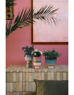 HK LIVING - Retro flower pot Glacier