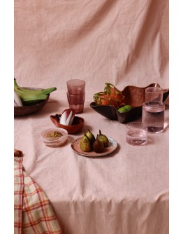 HK LIVING - 70s ceramics: dessert plates Lychee, set of 2