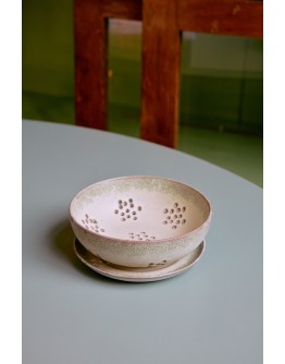 HK LIVING - 70s ceramics: berry bowl Slush