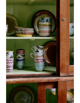 HK LIVING - 70s ceramics: cappuccino mug Bubble