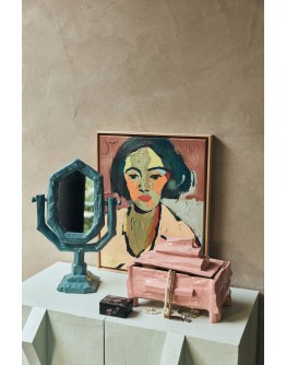 HK LIVING - Framed artwork self-made, 43x53cm