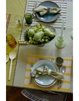 HK LIVING - Bamboo placemat fern