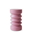 HK LIVING - Stoneware side table rouge