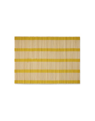 HK LIVING - Bamboo placemat lemon HK LIVING - Bamboo placemat lemon