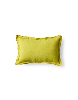 HK LIVING - Linen cushion, lemongrass 50x30cm
