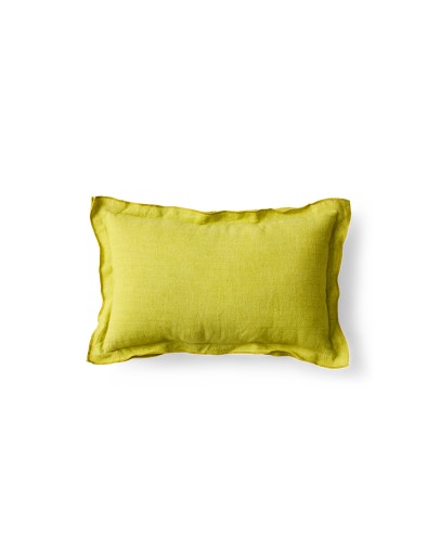 HK LIVING - Linen cushion, lemongrass 50x30cm HK LIVING - Linen cushion, lemongrass 50x30cm