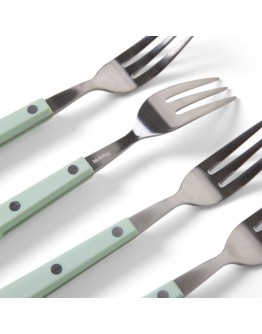 HK LIVING - 70s cutlery: dessert forks mint, set of 4