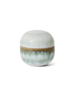 HK LIVING - 70s ceramics: sugar pot petal