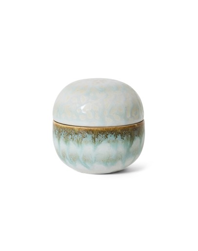 HK LIVING - 70s ceramics: sugar pot petal