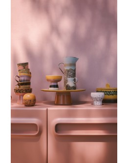 HK LIVING - 70s ceramics: tapas bowl on base Sunshade, S