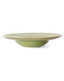 HK LIVING - Chef ceramics: Pasta plate moss green