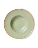HK LIVING - Chef ceramics: Pasta plate moss green