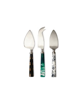 HK LIVING - Cheese knives coast, set of 3
