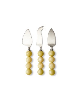 HK LIVING - Cheese knives lemon, set of 3