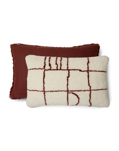 HK LIVING - Woolen cushion easy