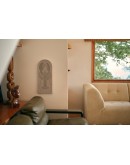 HK LIVING - Stoneware wall tile lobster