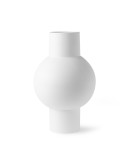 HK LIVING - Matt white vase M