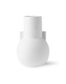 HK LIVING - Matt white vase S