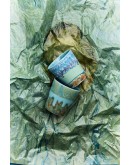 HK LIVING - 70s ceramics: Van Gogh coffee mugs self portrait, set of 2 HK LIVING - 70s ceramics: Van Gogh coffee mugs self portrait, set of 2