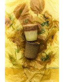 HK LIVING - 70s ceramics: Van Gogh coffee mugs sunflowers, set of 2 HK LIVING - 70s ceramics: Van Gogh coffee mugs sunflowers, set of 2