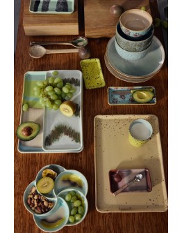 HK LIVING - 70s ceramics: small dish patina