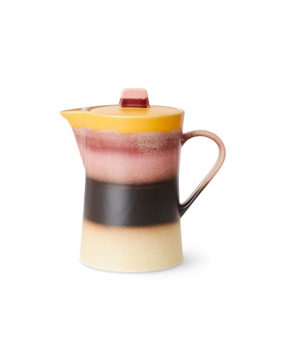 HK LIVING - 70s ceramics: tea pot sunset