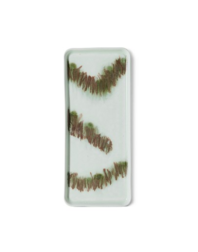 HK LIVING - 70s ceramics: cake tray tide