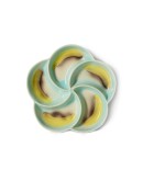 HK LIVING -70s ceramics: snack tray Glint