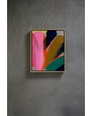 HK LIVING - Framed artwork bright lights, 25x31cm