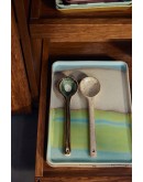 HK LIVING - 70s ceramics: serving spoons hills, set of 2
